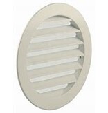 RENSON RENSON Schoepenrooster rond 150mm zwaar alu wit ral9010