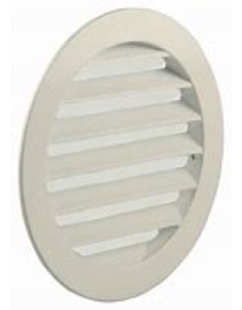 RENSON RENSON Schoepenrooster rond 150mm zwaar alu wit ral9010