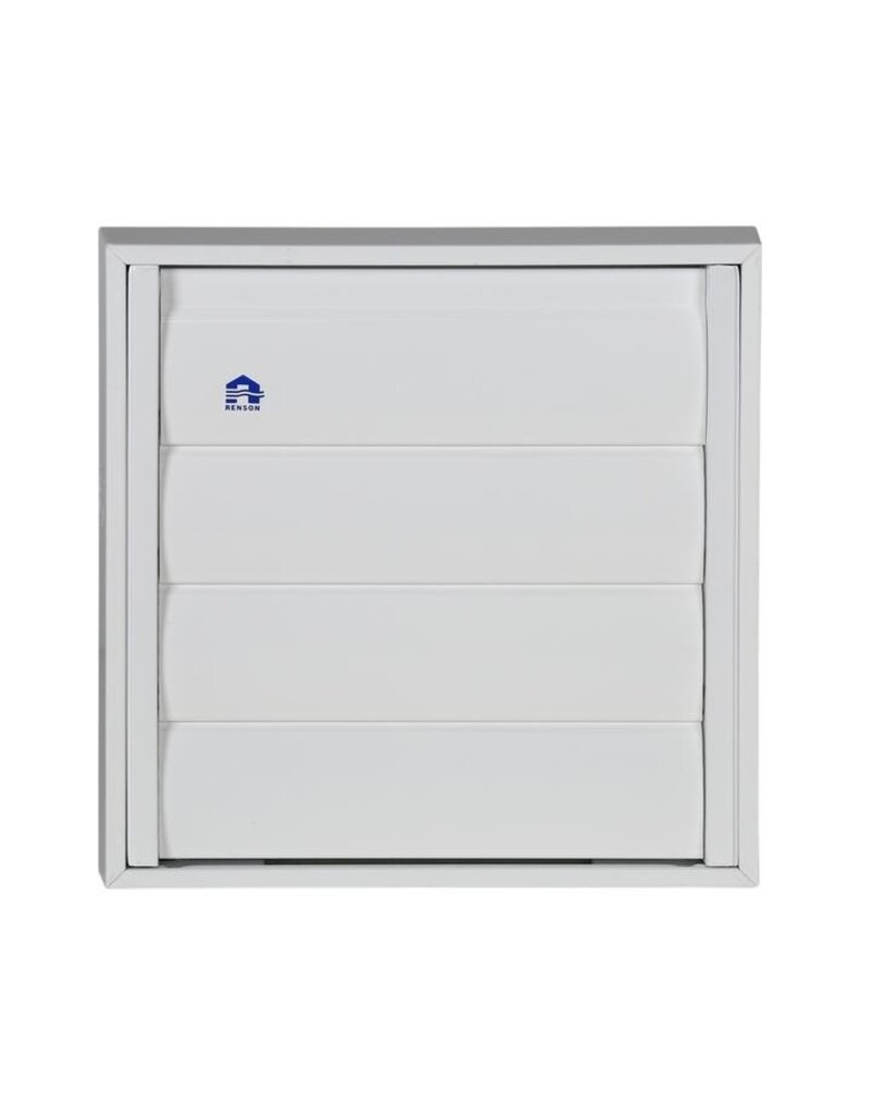 RENSON Dampkap lamellenrooster wit 210x210 mm  RENSON 433