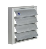 RENSON Dampkap lamellenrooster zilver 210x210 mm  RENSON 433