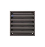 RENSON Muurrooster opbouw  van aluminium is weersbestendig, het muurrooster is voorzien van een insectengaas.