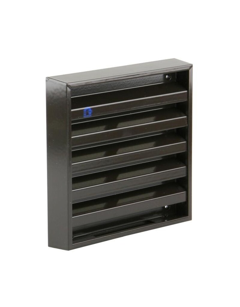 RENSON Muurrooster opbouw  van aluminium is weersbestendig, het muurrooster is voorzien van een insectengaas.