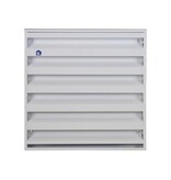 RENSON Muurrooster opbouw  van aluminium is weersbestendig en is voorzien van een insectengaas RENSON 431