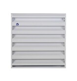 RENSON Muurrooster opbouw van aluminium is weersbestendig en is voorzien van een insectengaas RENSON 431