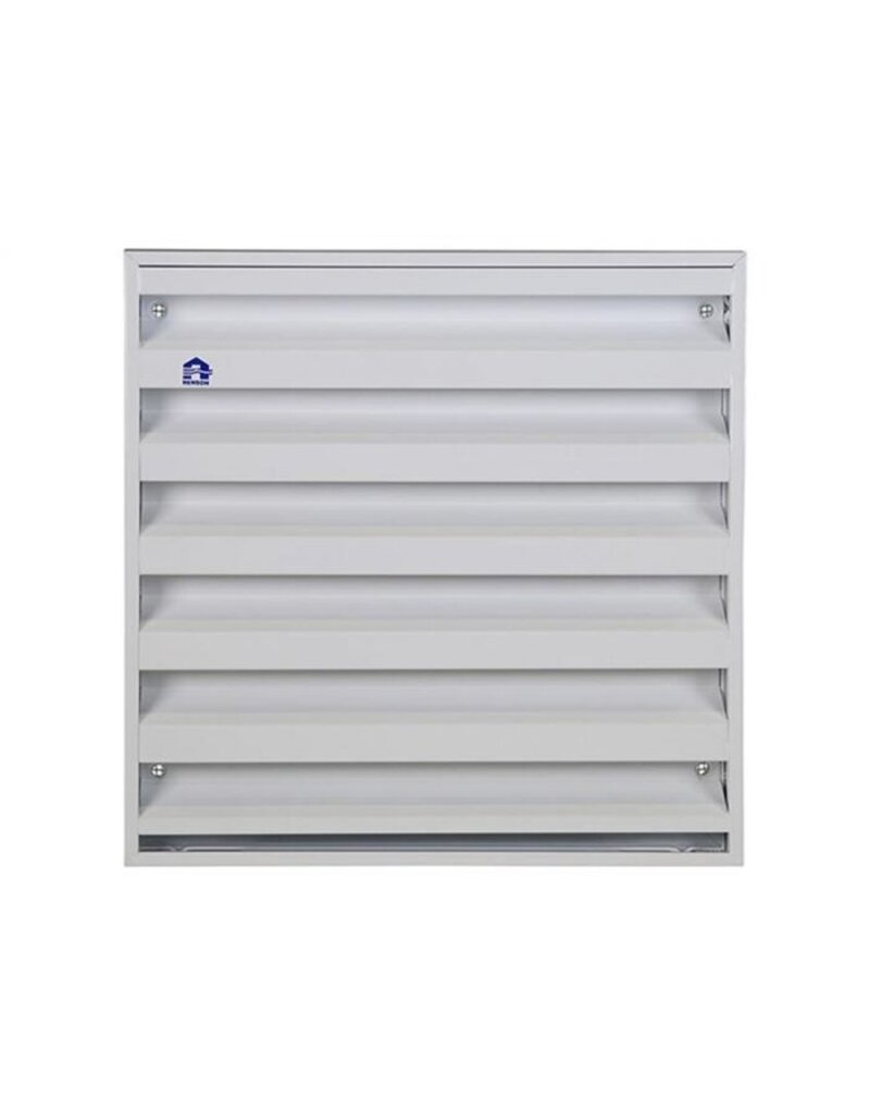 RENSON Muurrooster opbouw van aluminium is weersbestendig en is voorzien van een insectengaas RENSON 431