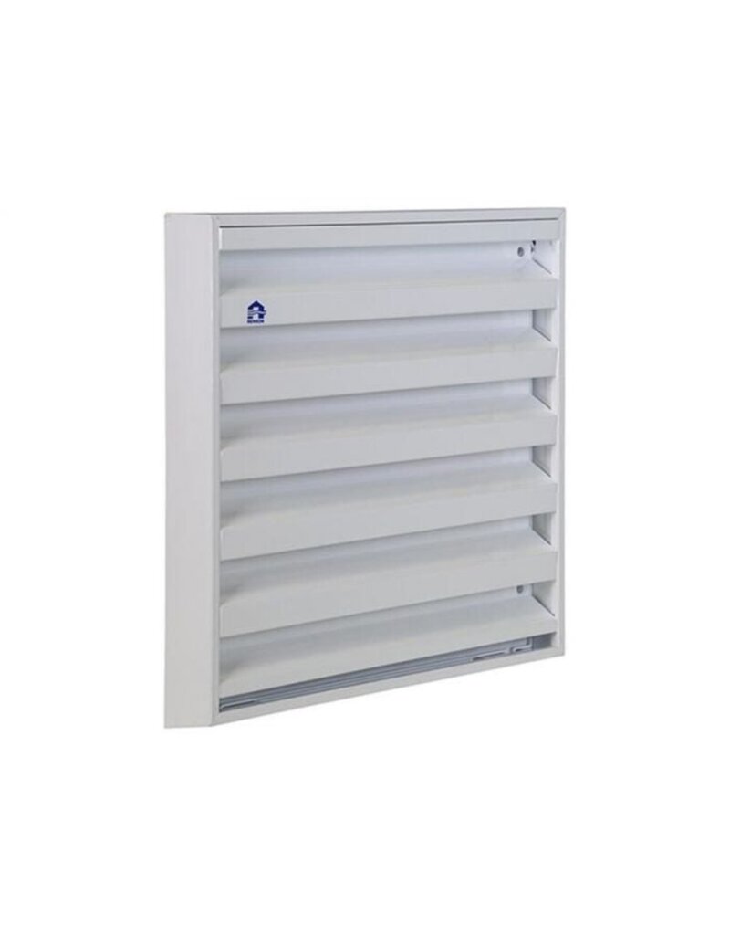 RENSON Muurrooster opbouw van aluminium is weersbestendig en is voorzien van een insectengaas RENSON 431