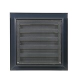 RENSON Muurrooster inbouw van aluminium is weersbestendig en is voorzien van een insectengaas RENSON 411