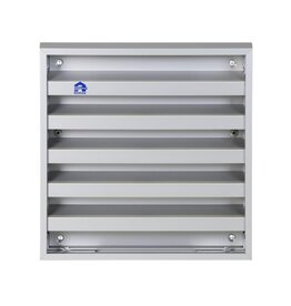 RENSON RENSON muurrooster opbouw zilver 165x165mm