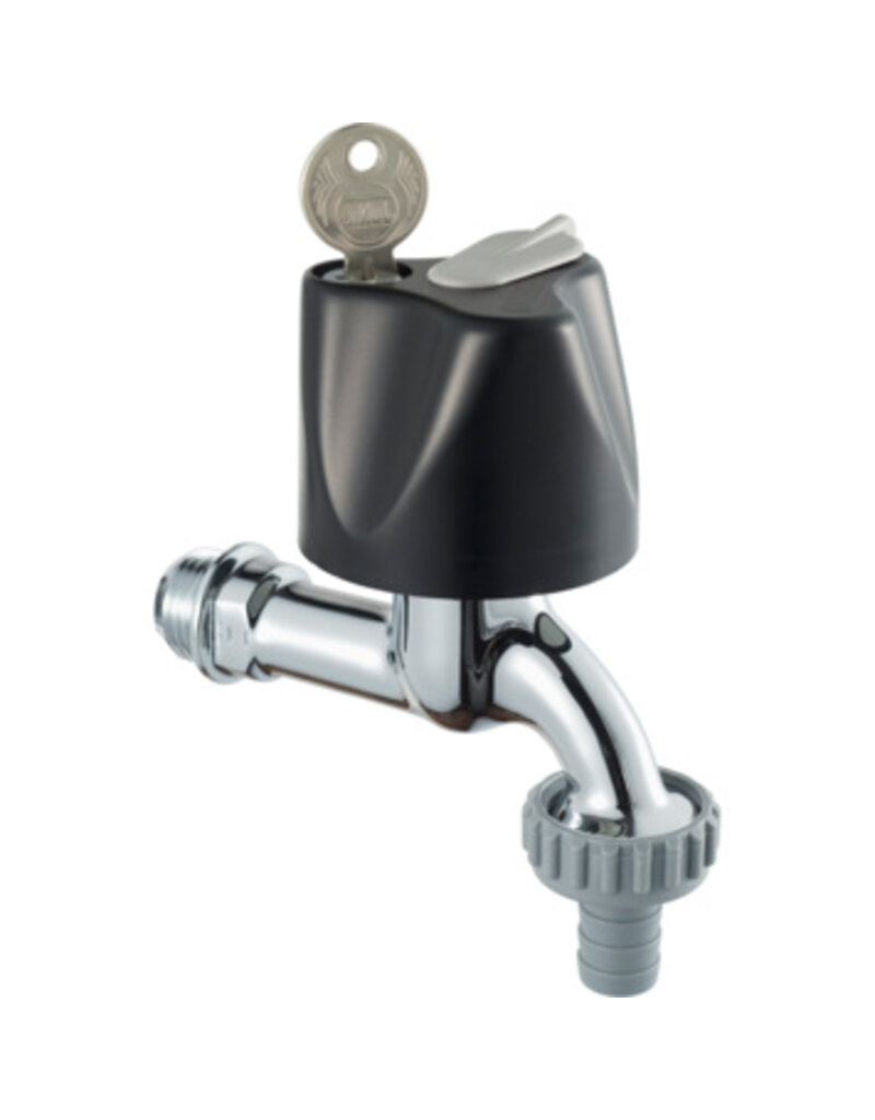 sensys Tapkraan met sleutelslot 1/2'' buitendraad