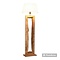 Eglo Ribadeo houten vloerlamp/ staande lamp 126 cm