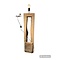 Eglo Ribadeo houten vloerlamp/ staande lamp 126 cm