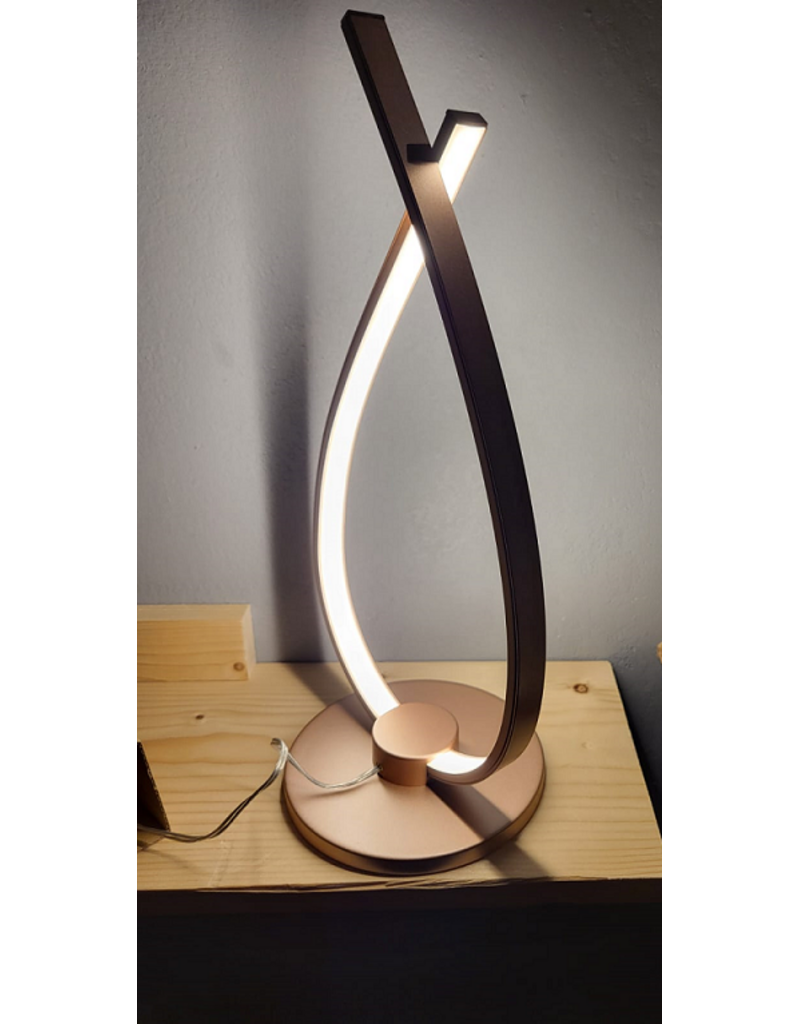 Eglo Palozza LED tafellamp rosékleur