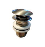 Sanivesk 5/4'' wastafelplug pop-up edelmetaal rvs