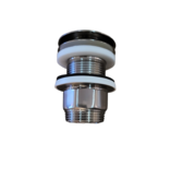 Sanivesk 5/4'' wastafelplug pop-up edelmetaal rvs