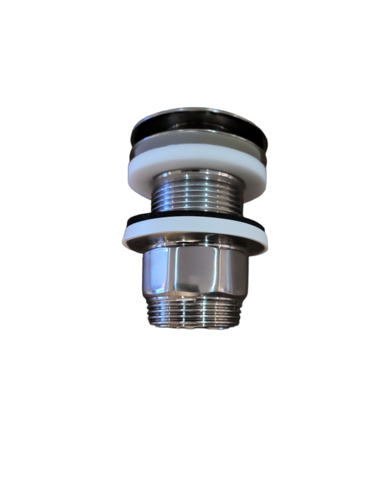 Sanivesk 5/4'' wastafelplug pop-up edelmetaal rvs