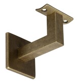 Cando Trapleuninghouder Milan oud brons strak design