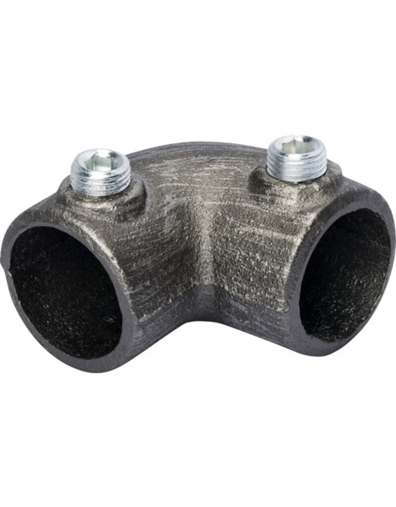 Intensions Intensions industrial bocht 90 graden gewalst staal 28mm