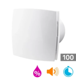 Sanivesk Sanivesk design ventilator D100TH met timer en vochtsensor