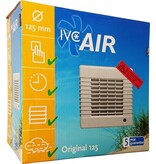 IVC IVC Air inbouwventilator matic met timer en vochtsensor wit Ø 125 mm