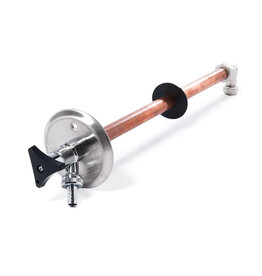 Sanivesk Sanivesk Vorstvrije Gevelkraan Luxe - RVS - 22mm buis