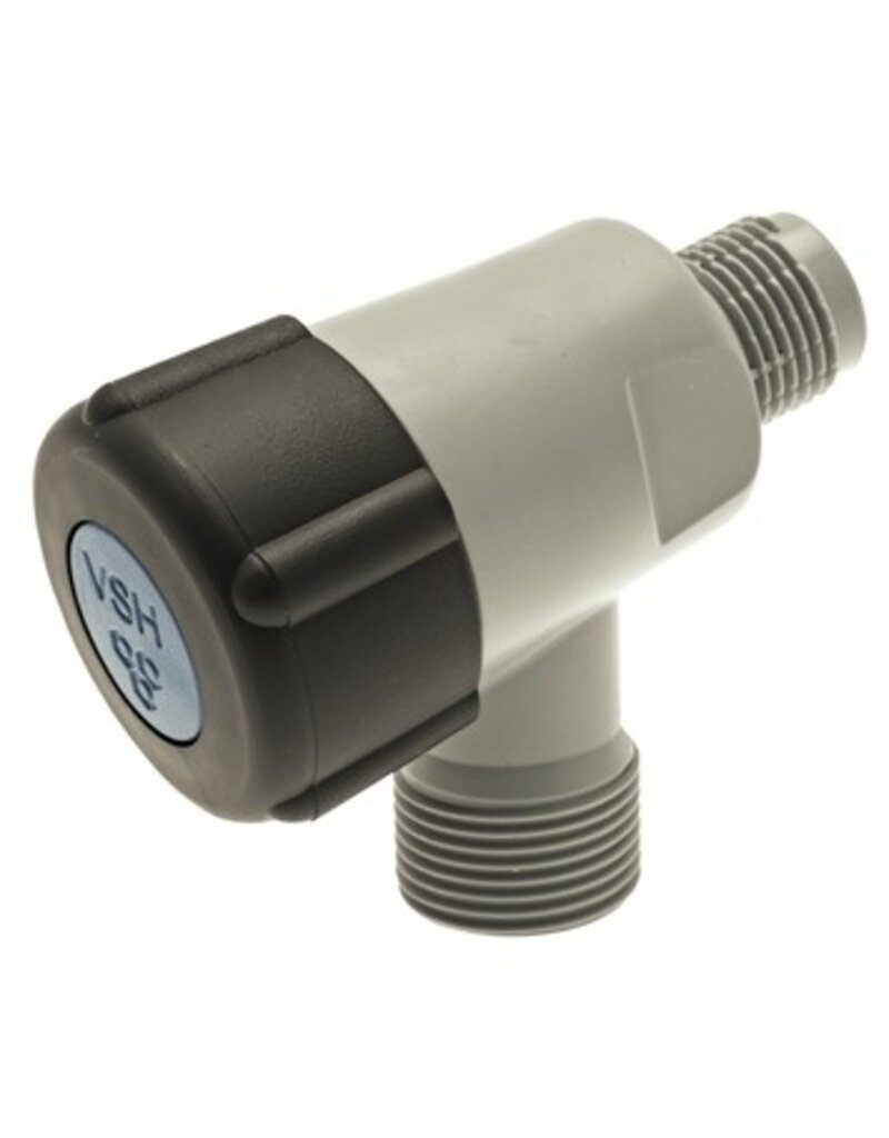 VSH Kunststof wasmachine kraan VSH aquarius 1/2 met 3/4 slangaansluiting