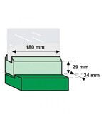 AXA AXAflex combi-uitzetter grijs-antraciet rechts