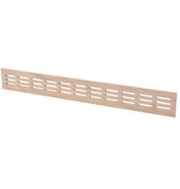 IVC IVC Air Plintenrooster Hout 50 x 6cm Eiken
