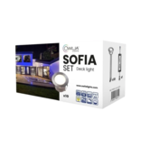 Owlia Owlia SOFIA 10-delige LED terrasverlichtingsset | Warm wit licht