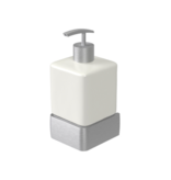 HACEKA Zeepdispenser Haceka Aline Brushed Aluminium Geborsteld Zilver