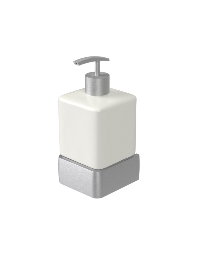 HACEKA Zeepdispenser Haceka Aline Brushed Aluminium Geborsteld Zilver