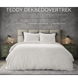 Sleeptime Teddy dekbedovertrek wit (140 x 200/220 + 1 sloop)