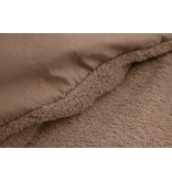 Sleeptime Teddy dekbedovertrek taupe (140 x 200/220 + 1 sloop)