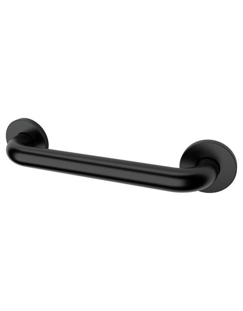 HACEKA Compacte rechte handgreep van 30cm uitgevoerd in een trendy mat zwarte afwerking. Stijlvol en robuust.