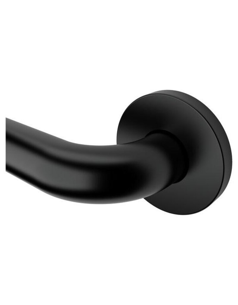 HACEKA Compacte rechte handgreep van 30cm uitgevoerd in een trendy mat zwarte afwerking. Stijlvol en robuust.