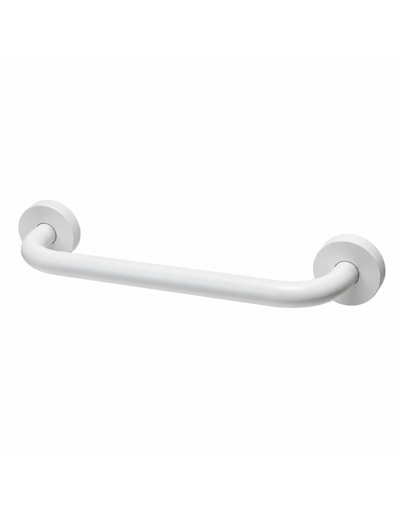 HACEKA Moderne en strakke handgreep van 30cm uitgevoerd in een minimalistische mat witte finish.