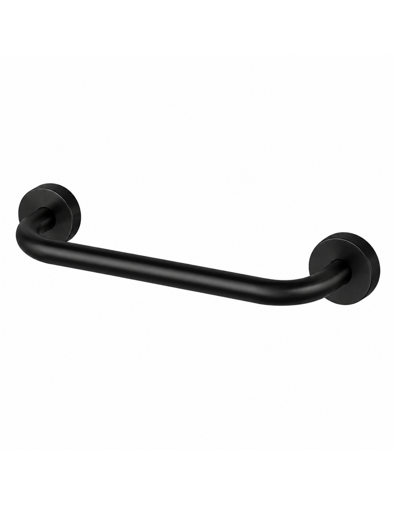 HACEKA Strakke rechte handgreep van 30cm in de kleur Graphite. Minimalistisch design voor extra stabiliteit.