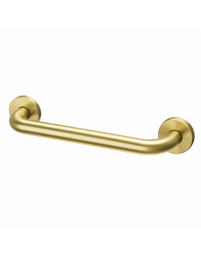 HACEKA Luxe hotel-uitstraling met deze rechte handgreep van 30cm in prachtig geborsteld goud.
