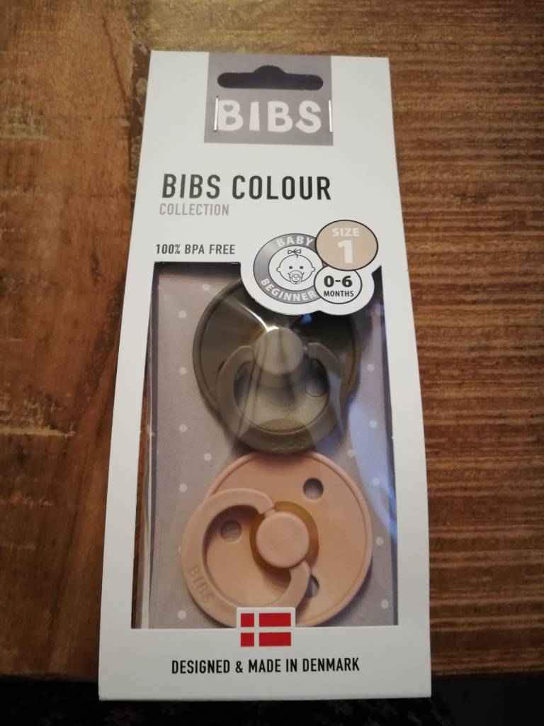 bibs pacifier dark oak