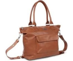 cognac diaper backpack