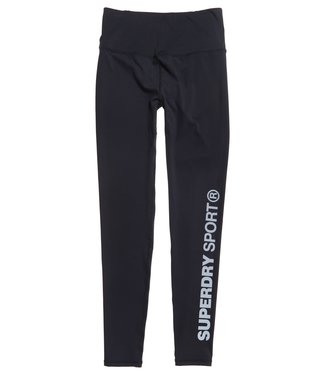 Superdry Superdry Sport TRAINING ESSENTIAL LEGGINGS Black