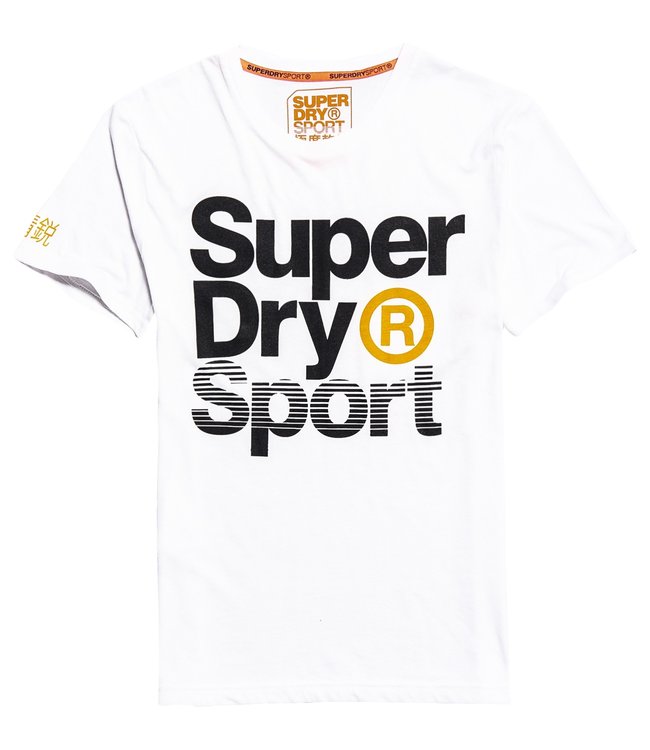 Superdry Sport Graphic T-Shirt White
