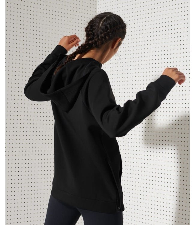 Superdry Sport Training Half Zip Overhead Black