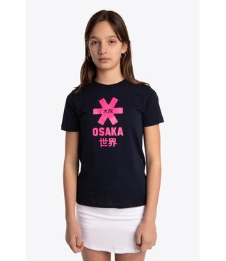 Osaka Osaka Deshi Tee Pink Star - Navy