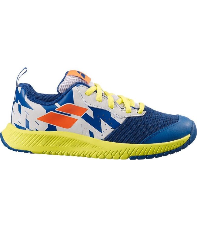 Plunderen Kwelling Vooruitgaan Babolat Pulsion All Court Junior Blue/Yellow - Tennis Store NL