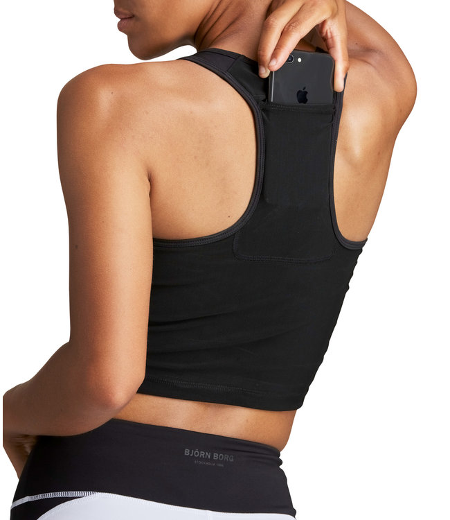 Björn Borg Stockholm Cropped Tank Black