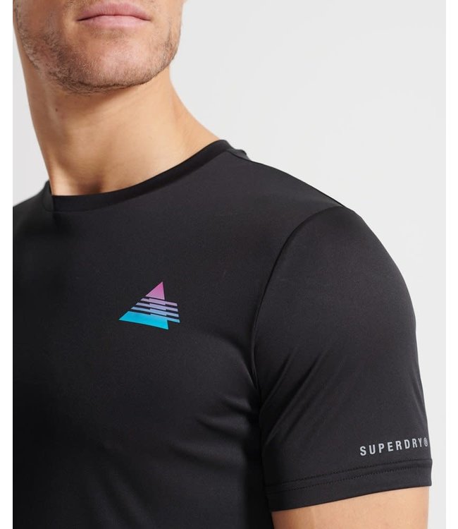 Superdry Sport Run Beyond Limits T-Shirt Black