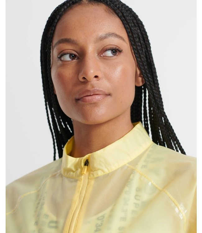 Superdry Sport Running Membrane Jacket Yellow