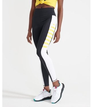 Superdry Superdry Sport Training Lock Up Legging Yellow