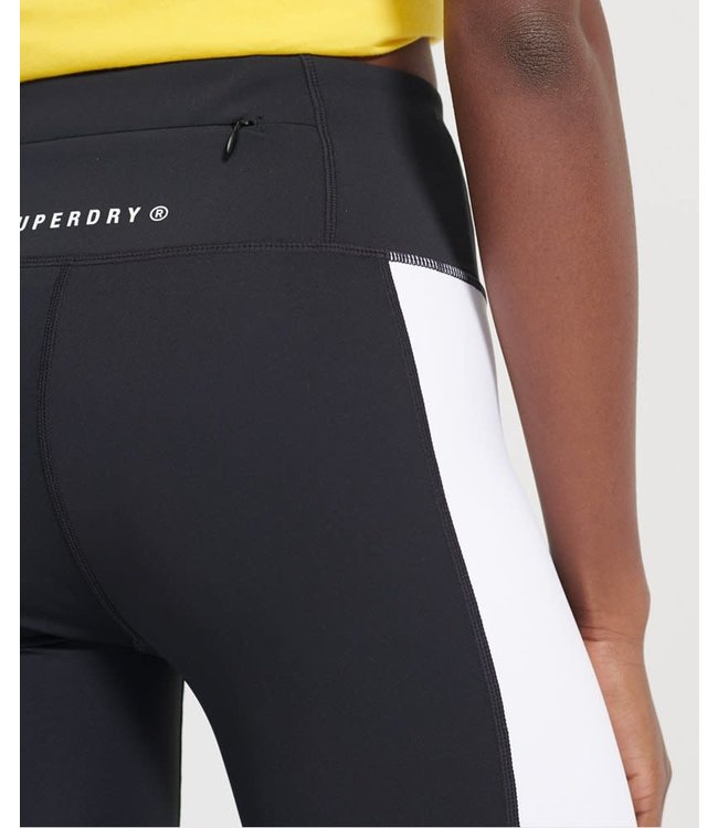Superdry Sport Training Lock Up Legging Yellow