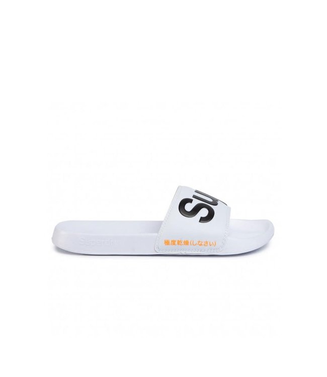 Superdry Classic Pool Slippers White
